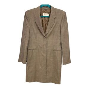 MaxMara Women's Classic Long Blazer sz 42